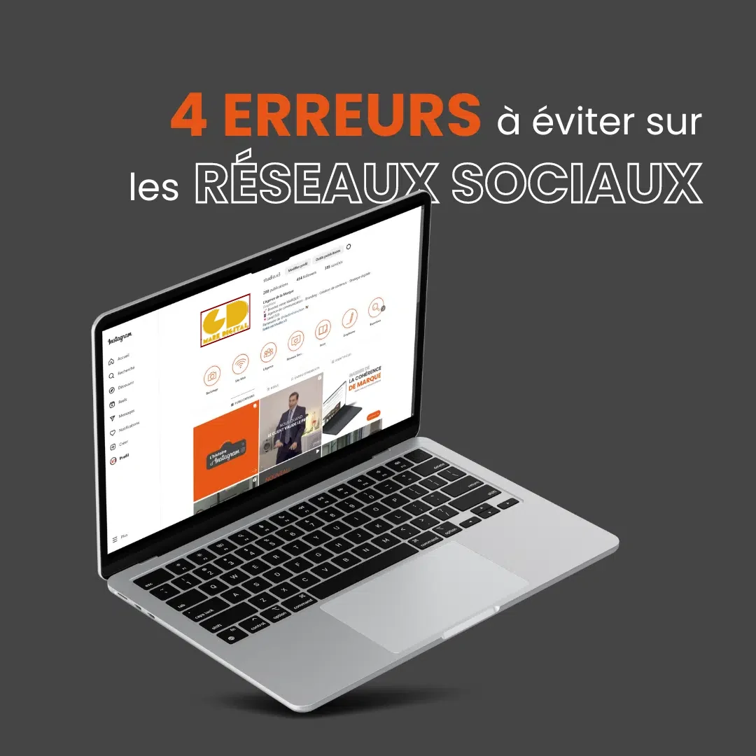 Réseaux sociaux : 4 erreurs courantes à éviter